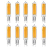 LISOCLU G9 LED Glass Dimmable 220v Indoor Lighting 10pcs 5W Warm Light | G9 Dimmable LED Bulb 220V, 3W-7W Glass, 360° Beam, Warm White/Cool White