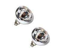 LISOCLU Reptile Heating Lamp Brooder Base E27 220v 100w 150w 200w 250w 275w,Color Temperature 2428k Wavelength 600-1400nm Heating Light Bulbs! 2pcs(200w/C)