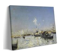 L'isola Di San Giorgio by Giovannis Boldini Classic Masterpiece Poster Artworks Canvas Room Aesthetic Wall Art Prints Home Modern Decor 12x18inch(30x45cm)