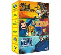 L'isolal del tesoro + Il giro del mondo in 80 giorni - Globehunters + Le avventure di Nemo - 20.000 leghe sotto i mari Volume 01 [Import italien]