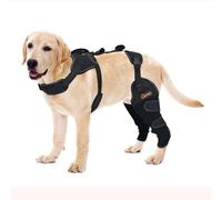 LISPOO Dog Hind Leg Knee Brace, Hind Leg ACL Brace for Mild Arthritis, Patellar Luxation Dog Knee Brace, Hind Leg Support Dog Protective Gear, Arthritis Pain Relief, Dog Hind Leg ACL Knee Brace
