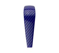 Lisqbkbi Car Interior Mouldings for BMW 3Series E87 E90 E91 E92 E93 E84 2006-2012 Carbon Fiber Decoration Cover Car Gear Shift Knob Cover Trim(Carbon Blue)
