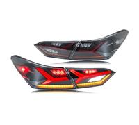 Lisqbkbi Car Rear Tail Lights Pair Of Car Tail Light Assembly For Toyota For Camry 2018-2021 Dynamic Turn Signal Start-up Animation Tail Lamps Tail Light Assembly With(B)