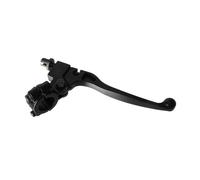 Lisqbkbi Motorcycle Brake Clutch 22mm Foldable Anti-Drop Motorcycle Brake Pump Front Master Cylinder Hydraulic Brake Lever Dirt Pit Bike Quad Moped Scooter(Left)