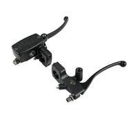Lisqbkbi Motorcycle Brake Clutch 25mm 1" Handlebar Hydraulic Brake Master Cylinder Clutch Levers for VT1100C for VT1100 C3 1100 for Aero for Spirit 1997-2007(Black)