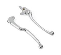 Lisqbkbi Motorcycle Brake Clutch for Suzuki for GSX-S 950 for GSX-S8S for GSXS 750 8S GSR 400 for GSX-R 600 750 1000 Front Brake Clutch Lever Left Right Handles(Silver)