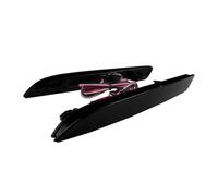 Lisqbkbi Rear Bumper Reflector Light For CR-Z For Insight 2010-2014 For CR-V 2012-2014 2Piece Rear Red LED Bumper Reflector Brake Stop Light Black Lens