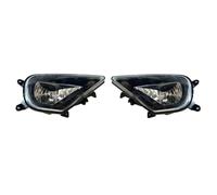 LISROEU Bad Weather Lamp Compatible With VW For Touareg 2016 2017 2018 7P6941699G 7P6941700G Left Right Front Bumper Fog Light Driving Fog Lamp With Bulbs(1 pair)