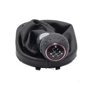 LISROEU car Gear Knob Compatible with VW for Touran 2003 2004 2005 2006 2007 2008 2009 2010 Gear Shift Knob Change Pen Stick Lever Gaiter Boot Cover