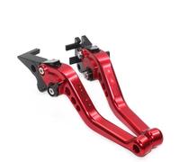 LISROEU Clutch Brake Lever Motorcycle Compatible with Benelli for TRK502 2017 2018 Motorcycle CNC Brake Clutch Levers Adjustable CNC Folding Control Handles Brake Clutch Lever(Red)