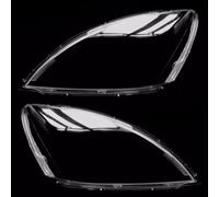 LISROEU Front Headlamp Shell Compatible With Mitsubishi For Lancer 2003 2004 2005 Replacement Car Headlamps Lens Glass Headlight Protector Clear Cover