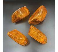 LISROEU M Compatible With For ZZR 400 For ZZR 600 For Ninja For ZX-6 1990 1991 1992 1993 23040 Motorcycle Turn Signal Indicator Lamp Light Housing(Front Rear Amber)