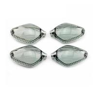 LISROEU M Compatible With NC750S For NC750X For DCT For NC700D For Integra 2014 2015 2016 2017 2018 2019 2020 Front Rear Turn Signal Indicator Lens(2 Pairs gray)