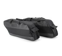LISROEU Motorcycle Saddle Bags Compatible with Touring for Road for King for Electra for Street for Glide for Ultra for Tour for Fltr Flhx 93-20 Motorcycle SaddleBag Storagebag
