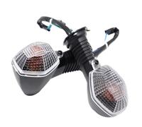LISROEU motorcycle turn signal Compatible With Suzuki For GSF600N For GSF600S For Bandit 2000 2001 2002 2003 Motorcycle Front Rear Turn Signal Light Indicator Blinker Lamp(Clear)