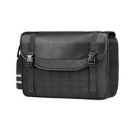 LISROEU Saddle Bags for Sportster for Iron for XL883L for XL1200NS Motorcycle Side Saddlebag Waterproof Storage Panniers Motorbike Tool Bag Luggage Rack Bag