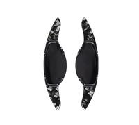 LISROEU Shift Paddles Compatible with Infiniti for Q50 QX50 2019 2020 2021 2022 2023 for QX55 QX60 2022 2023 Car Parts Styling Steering Wheel Shift Paddle Extension