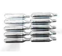 Liss CO2 Cartridges, 12g Threaded, 10-Pack