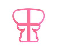 LissieLou Trophy Shape Icing Fondant Cookie Cutter - 9cm