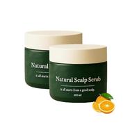 Lissima Natural Scalp Scrub, Deep Cleansing & Nourishing Exfoliating, Effectively Removes Flakes, Moisturizing and Comfortable, Gentle Botanical Formula for All Hair Types (2PCS)