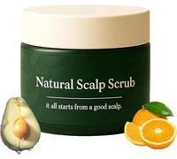 Lissima Natural Scalp Scrub, Deep Cleansing & Nourishing Exfoliating, Moisturizing and Comfortable, 100g, Natural Formula for All Hair Types (1pcs)