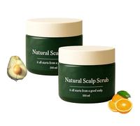 Lissima Natural Scalp Scrub,Scalp Exfoliator Scrub,Deep Cleansing & Nourishing Exfoliating,Gentle Botanical Formula for All Hair Types (2PCS)