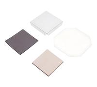 Lissontine 100/500/1000 Sets Cardboard Magnet Materials Suitable for 2x2/2.5x2.5inch DIY Photo Fridge Magnet Supplies Cardboard-2x2in-100set
