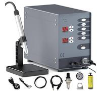 Lissontine Automatic Jewelry Welder, CNC Spot Welder Machine 110V 100W, Pulse Argon Arc Permanent Jewelry Welding Kit, 50A-600A for DIY Jewelry Repair Gold Hardware Workpiece Welding