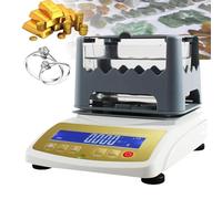 Lissontine Digital Gold Tester Machine, Laboratory Purity Detector, Precious Metal Tester, Electronic Platinum Density Metre, Max 1200g, 0.001g Accuracy, 0.0001g/cm³ SHOPx600g