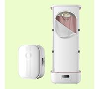 Lissontine Hands-Free Steam Deodorizer, 30-Min Quick Mode, BBQ/Smoke Odor Removal, Foldable Design, Apartment-Sized, Same-Day Wear