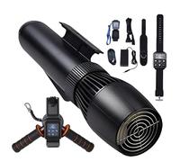 Lissontine High Torque 6050 Brushless Engine Underwater Thruster, 180 Mins Endurance Diving Equipment with Steering Handle, Wireless Operation Sea Propeller for Lake Tour