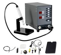 Lissontine Spot Welder Permanent Jewelry Welder Kit CNC Spot Welding Machine Pulse Argon Arc Welding Machine for DIY Jewelry Repair Gold and Hardware Workpiece