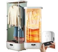 Lissontine Upgraded Portable Dryer 900W, Foldable Mini Dryer, Remote Control, Large Capacity, For Apartments/Rv/Shoes