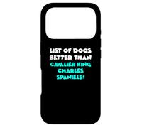 List Of Dogs Better Than Cavalier King Charles Spaniels Case for iPhone 17 Pro