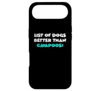 List Of Dogs Better Than Cavapoos Capoodle Cavoodle Cavapoo Case for iPhone Air