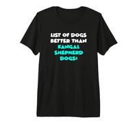 List of Dogs Better Than Kangal Shepherd Dogs Premium T-Shirt