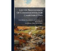 List Of Proceedings Of Commissioners For Charitable Uses
