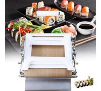 LISTaRSw 25/35/45mm Professional Sushi Maker (Coated Cloth/Non-Stick Rice) - Small Size (31 * 38 * 21cm), Stainless Steel, for Kid Lunch Bento, Home DIY