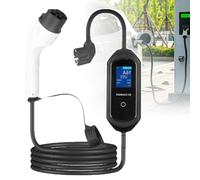 LISTaRSw 3.5kw Electric Car Charger - Type 2, Home Charger(3/5/10m Cable Optional), Electric Vehicle Charger, LED Display, 1-12h Delay Charge 3metros-type2