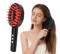 LISTaRSw 3-in-1 Scalp Massage for Scalp/Face/Body Relaxation, Vibrating Scalp Massager Comb -Smart Timing, Portable Massager Tool for Home & Travel