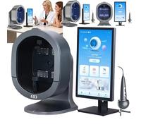 LISTaRSw 3D Ai Skin Detector & Face Analyser, 15.6in/21.5in Professional Skin Analysis Machine, Ai Multi-spectrum Facial &Scalp Scanner, Sleep &Weight Reports, For Acne, Aging, Pigmentation 21.5in