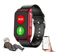 LISTaRSw Elderly Sos Fall Watch A-Black