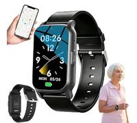 LISTaRSw Personal Alarm Smartwatch A-Black
