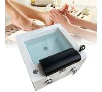 LISTaRSw Portable Sink Spa Features, Shower Wash + Foot Massage, Pedicure Foot Spa Bathtub, Relaxing Feet Acrylic Spa Tub, Ideal for Home, Salon Use
