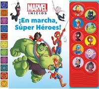 Listen and Learn Board Book Spanish Marvel Beginnings