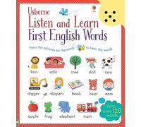 Listen and Learn First English Words by Sam Taplin (English) Paperback Book