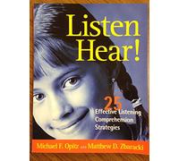 Listen Hear! 25 Effective Listening Comprehension Strategies