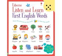 LISTEN & LEARN FIRST ENGLISH WORDS by Mairi Mackinnon Hardback Self Help