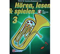 Listen, Read & Play - School for Tenor Horn/Euphonium Band 3 (with Audio CD) Course ISBN 9789043114288