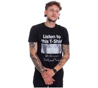 Listen - T-Shirt - black - S - 100% Cotton,Jersey S
